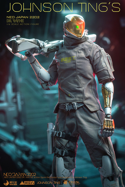 ПРЕДЗАКАЗ - Робот Кастор - КОЛЛЕКЦИОННАЯ ФИГУРКА 1/6 Johnson Ting NEO JAPAN 2202 Dr. Wayne Castor with a special edition head (ZJNWB04) - Wing Toys x Zenpunk x YCF  ?ЦЕНА: 34600 РУБ.?