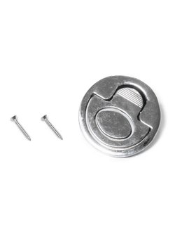 Ручка потайная круглая SUNFINE 51.5мм, нержавеющая сталь