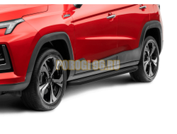 Пороги "Black" для JAC JS4 2022-