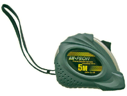 Рулетка  2 м "Профи" с двумя фиксаторами ,Б01412