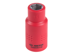 Головка торцевая диэлектрическая шестигранная 1/2", 11 мм KING TONY 4335VE11M