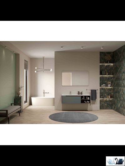 Плитка Creto Ekzotic coral 30х90 см настенная охра