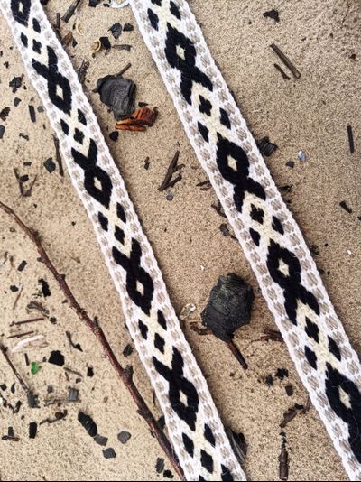 Пояс из шерсти &quot;Рыбы&quot;