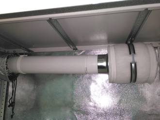 Вытяжка вентиляционная D100 с фильтром и таймером (OUT100FT)