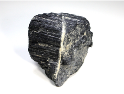 Турмалин чёрный шерл, кристалл, Бразилия (68*67*42 мм, 339 г) №24778