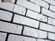 Декоративный искусственный камень под кирпич  Kamastone Печной 0931, белый