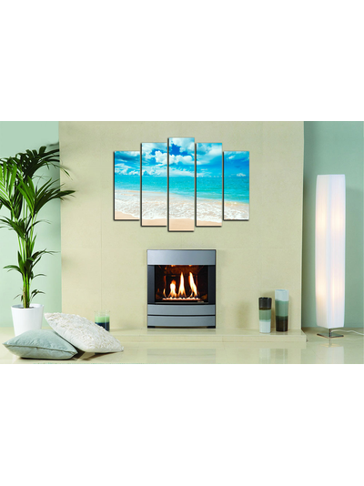 Модульная картина "Голубой океан"