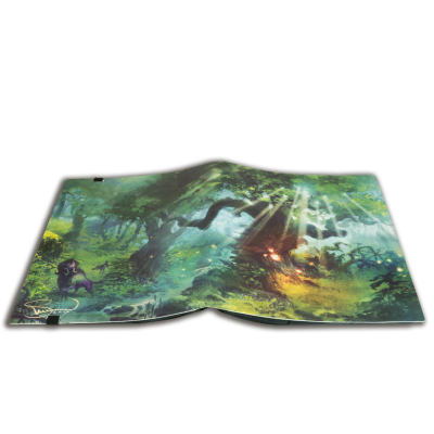 Альбом для карт "Blackfire" c 20 встроенными листами 3х3 - Forest