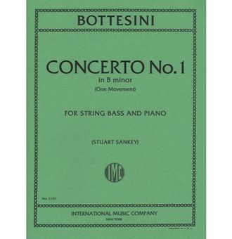 Bottesini Concerto No.1 b minor for String Bass and Piano (One movement)