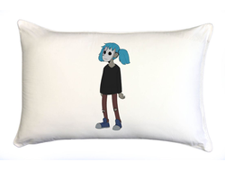 Подушка прямоугольная Sally face №1