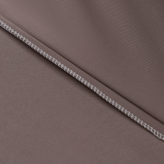 Однотонный сатин постельное белье с вышивкой цвет пурпурно-серый(1,5 спальное, 2 спальное ) CH036