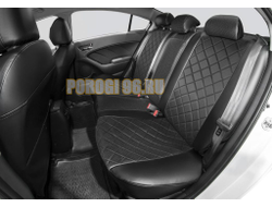 Авточехлы ромб для Kia Cerato Sd, (40/60), 2013-2018