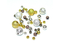 Бусины Металл