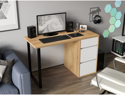 Стол С-401 дуб крафт золотой/меренга