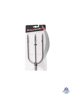 Наконечник Salvimar Трезубец Big нерж.с 3-мя флажками