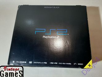 Sony Playstation 2 PS2 Midnight Black Limited Edition (Бесплатная установка чипа Modbo 5.0 или Infinity)