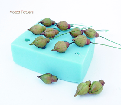 "Бутоны кустовой розы" силиконовый молд