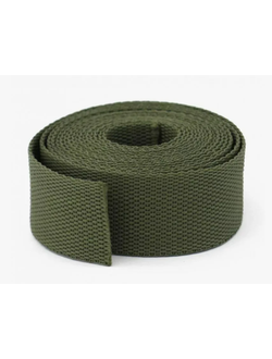 Стропа (тесьма ременная) 25 мм, хаки