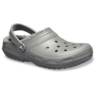 CROCS CLASSIC LINED CLOG УТЕПЛЕННЫЕ СЕРЫЕ