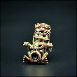 Темлячная бусина Crazy frog, лимитка