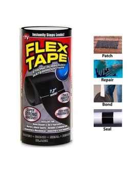 Сверхсильная клейкая лента Flex Tape 7.2" оптом