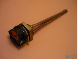 Тэн для чугунного радиатора 1000 Вт в с терморегулятором. Италия.