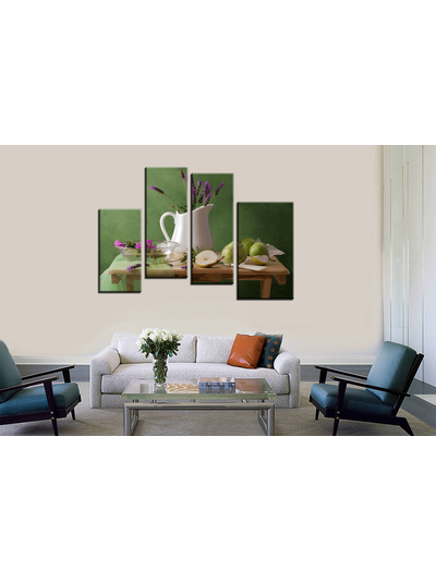 Модульная картина "Зеленые груши"