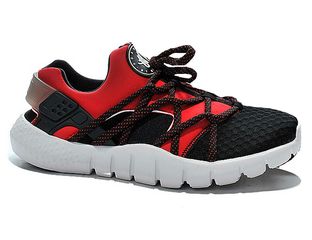 Huarache nere e rosse best sale