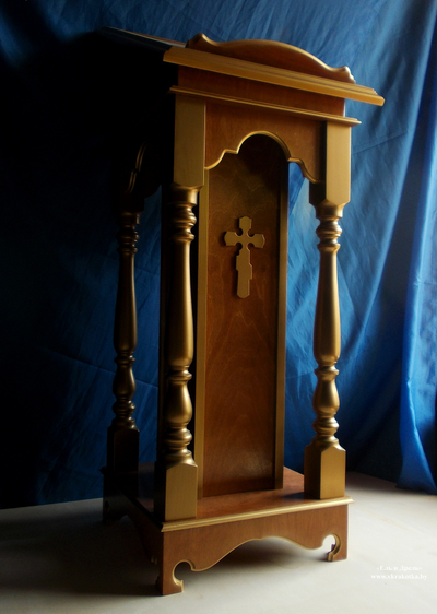 Аналой с резьбой "под золото"