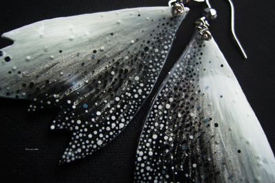 "В сумерках", волшебные серьги из серии крылышек Туманной феи