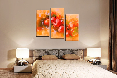 Модульная картина "Яблочное утро"