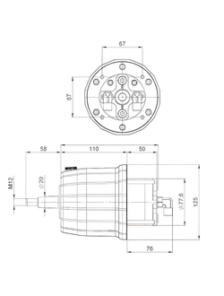 Гидравлическая рулевая система GS-350/1 (350 л.с.)