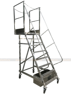 Лестница с площадкой ЛС-1.4 с консолью