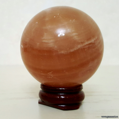 Мраморный оникс (кальцит), шар. Иран. Около 49мм.