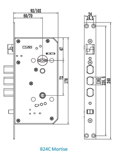 Электронный дверной замок Philips EasyKey Alpha-5HB