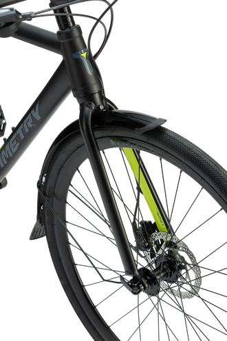 Велосипед TT261/ 10ск 700C Черно-оранжевый рама 23"