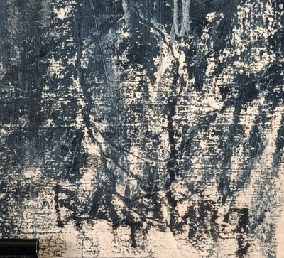 "Сигульда. Мост через реку Гауя" бумага акварель Стасенко 1970-е годы