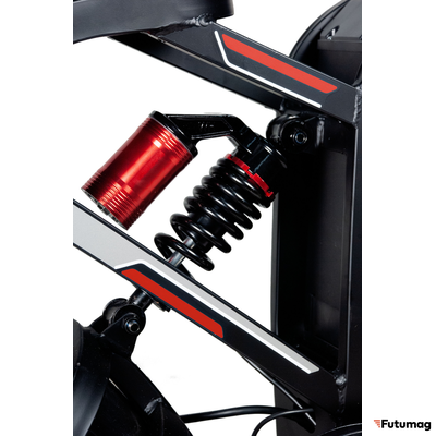 Электровелосипед Minako Apex красный