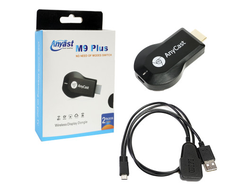 Беспроводной WiFi дисплей приемник M9 Plus HDTV  Airplay