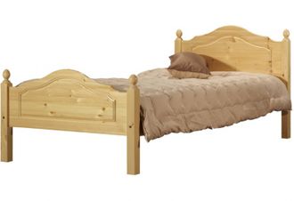 Кровать КАЯ 2 из массива сосны 80/90 х 190/200 см