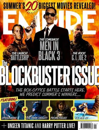 EMPIRE Magazine April 2012 Blockbuster Issue, Иностранные журналы о кино в России, Intpressshop