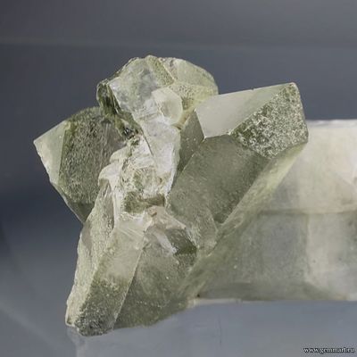 Горный хрусталь с включениями хлорита. Северная Осетия. 52*25*30мм.