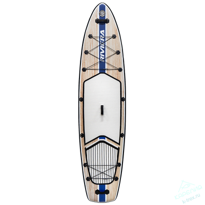 Надувная доска для SUP серфинга 11.6ft Riviera Дерево (2023)