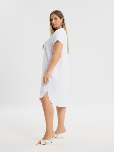 Базовое летнее платье в разн. цветах