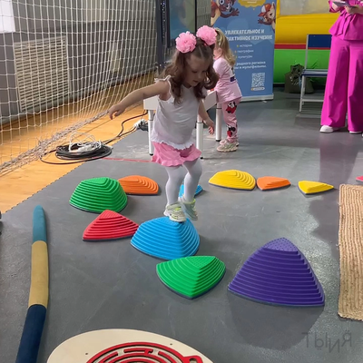 Балансировочная дорожка "Кочки" пластиковая