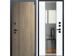 Металлическая дверь Модерн Акустик с зеркалом