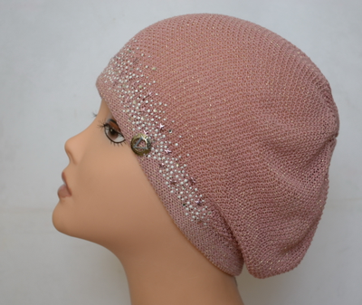 Розовый берет летний Италия Визио Vizio A3BO