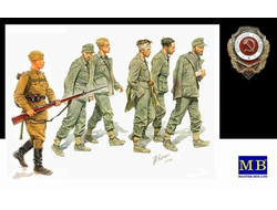 Сборная модель: (Master Box MB3517) Немецкие военнопленные 1944 г.
