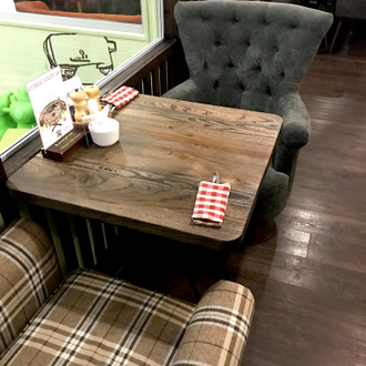 стол для кафе, мебель для ресторана, мебель из массива, стол из карагача, столики в кафе, карагач
