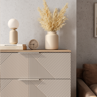 Эмилия КМ-04 комод Дуб смоки/Айриш (MF03)